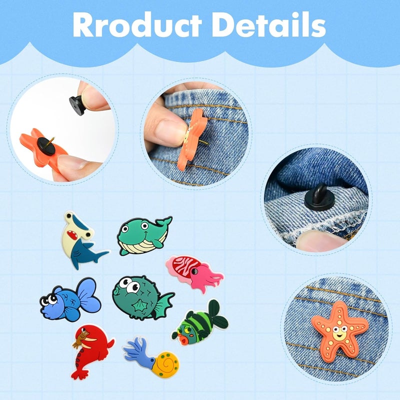 Ibuclein Pins for Backpacks DIY kawaii Lapel Pins Badges Bulk Cute Brooch Pin Funny Button Pin for Girl Bags Cloths Decor Accessories gifts - Image 5